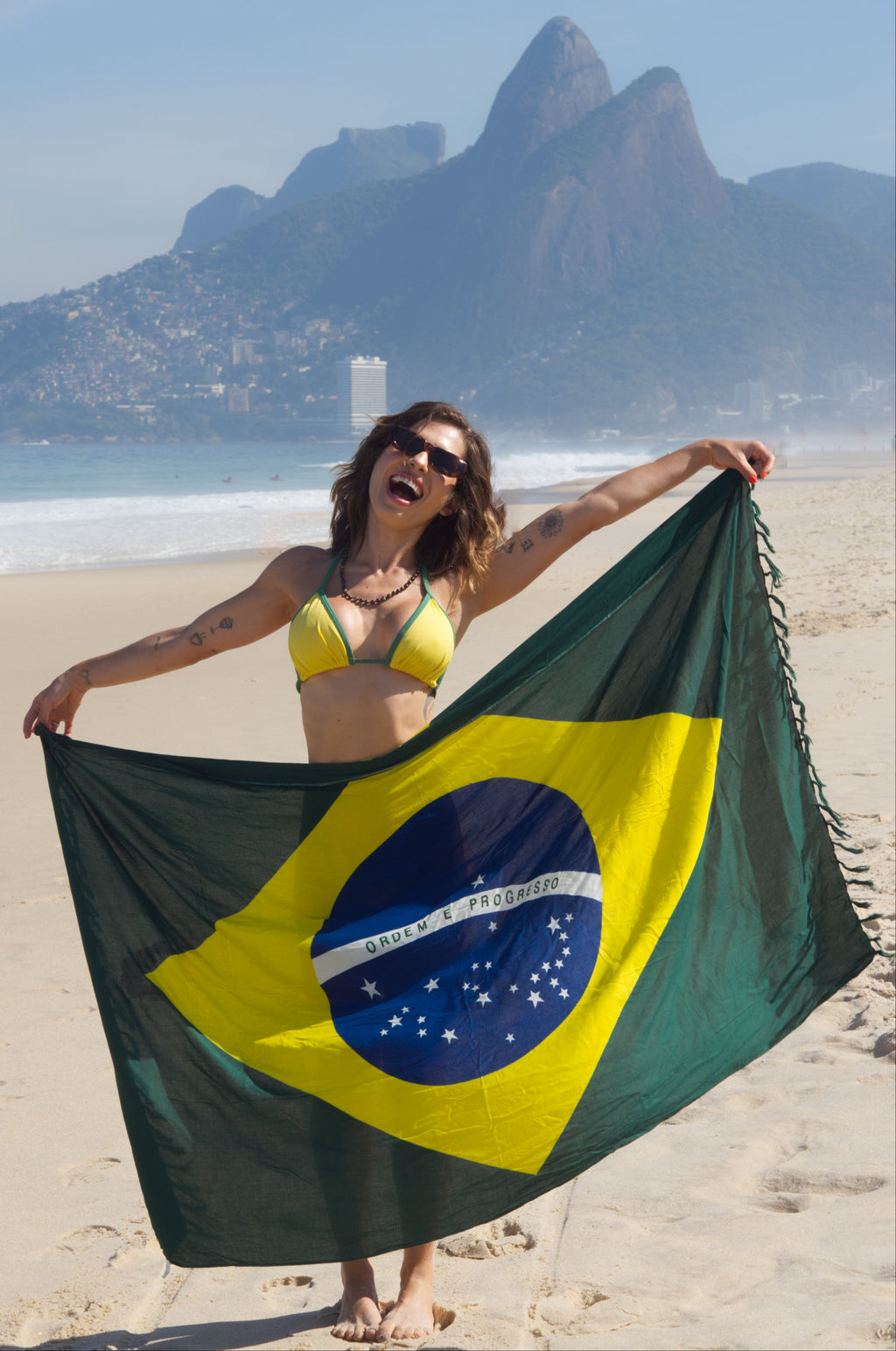 Canga Bandeira Brasil